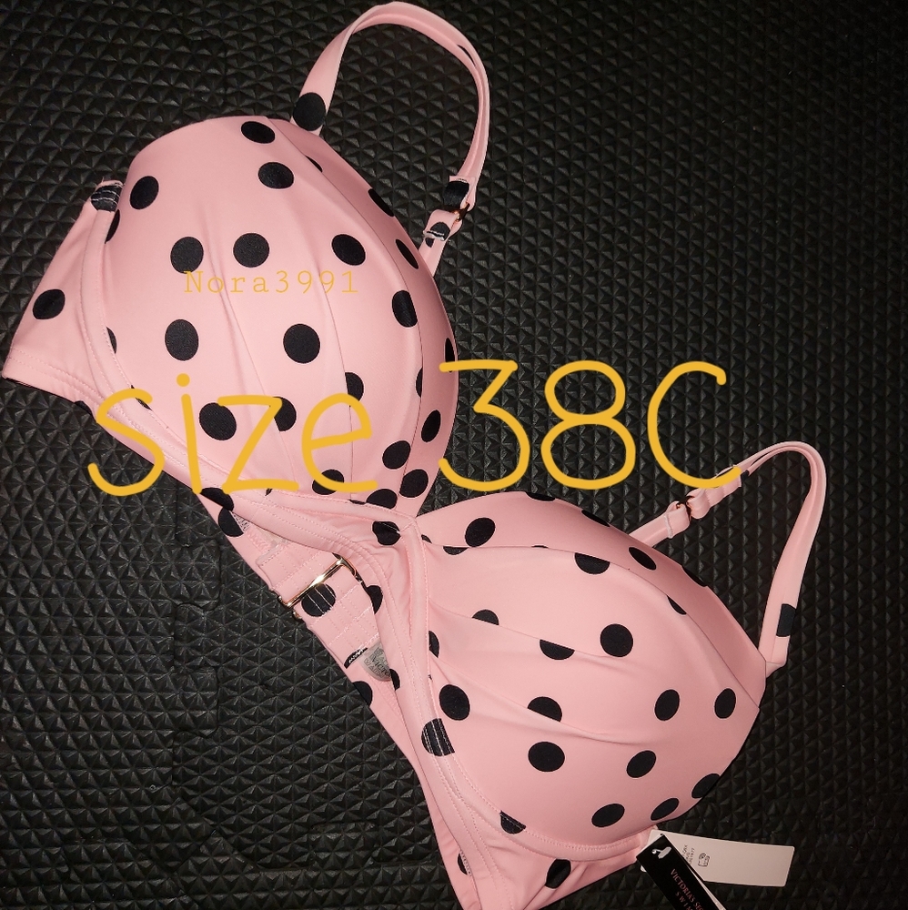 New VS swim top bra size 38C